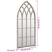 Oglindă, nisipiu, 70x30 cm, fier, pentru utilizare în interior - WALTI WALTI
