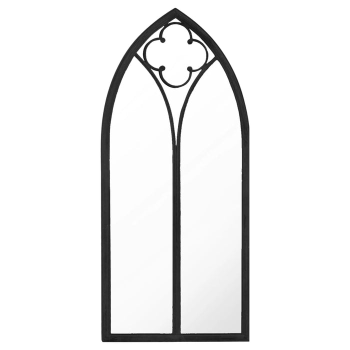 Oglindă,negru, 100x45 cm,fier, pentru utilizare în interior - WALTI WALTI