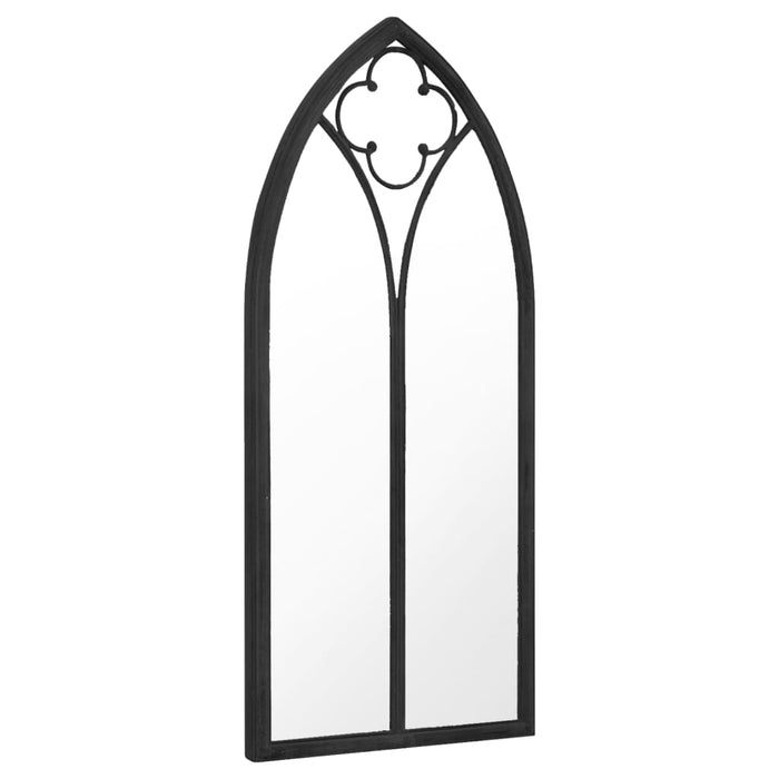 Oglindă,negru, 100x45 cm,fier, pentru utilizare în interior - WALTI WALTI