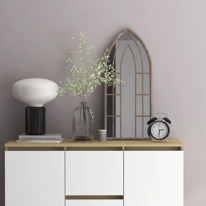 Oglindă,nisip, 70x30 cm,fier, pentru utilizare în interior - WALTI WALTI