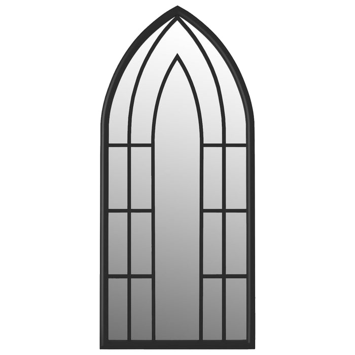 Oglindă,negru, 70x30 cm,fier, pentru utilizare în interior - WALTI WALTI