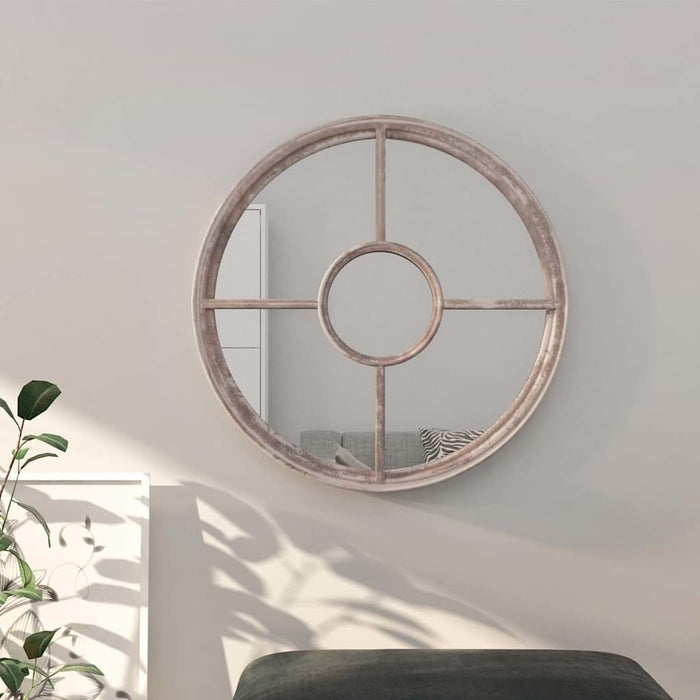 Oglindă, nisipiu, 40x4 cm, fier, rotundă, utilizare în interior WALTI