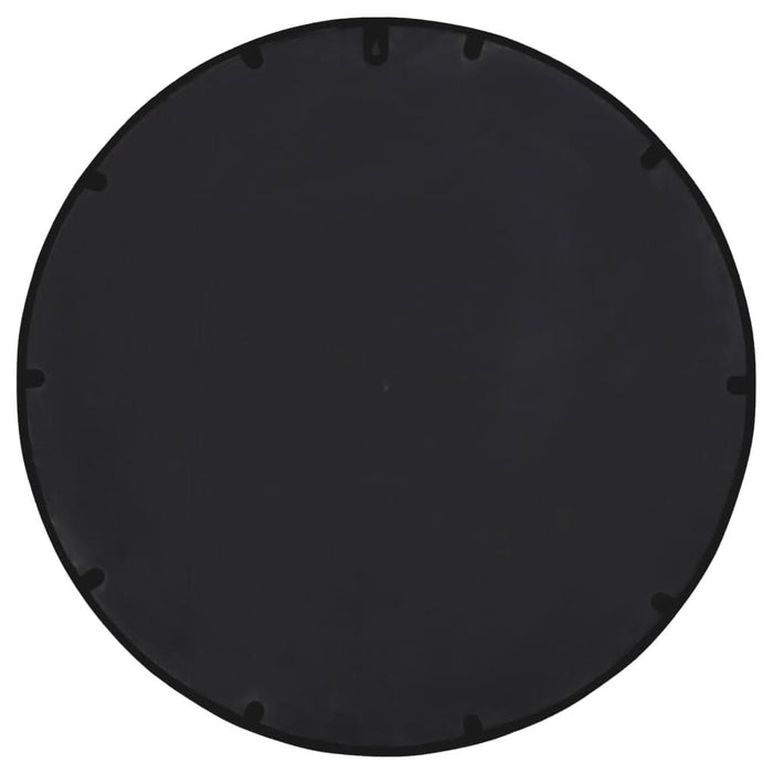 Oglindă rotundă,negru,60x4 cm,fier,pentru utilizare în interior - WALTI WALTI