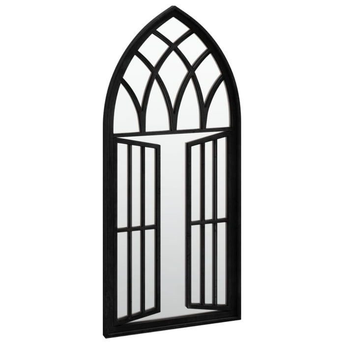 Oglindă,negru, 100x45 cm,fier, pentru utilizare în interior - WALTI WALTI