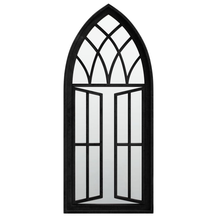 Oglindă,negru, 70x30 cm,fier, pentru utilizare în interior - WALTI WALTI