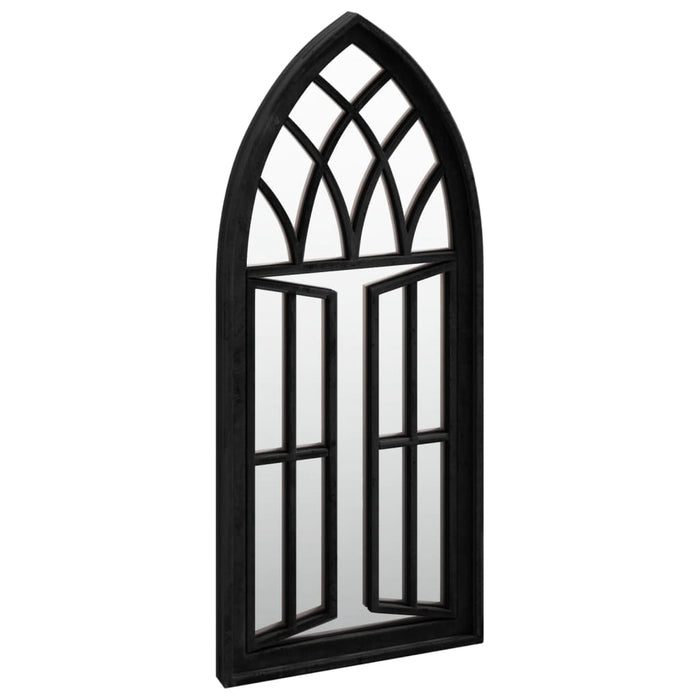 Oglindă,negru, 70x30 cm,fier, pentru utilizare în interior - WALTI WALTI