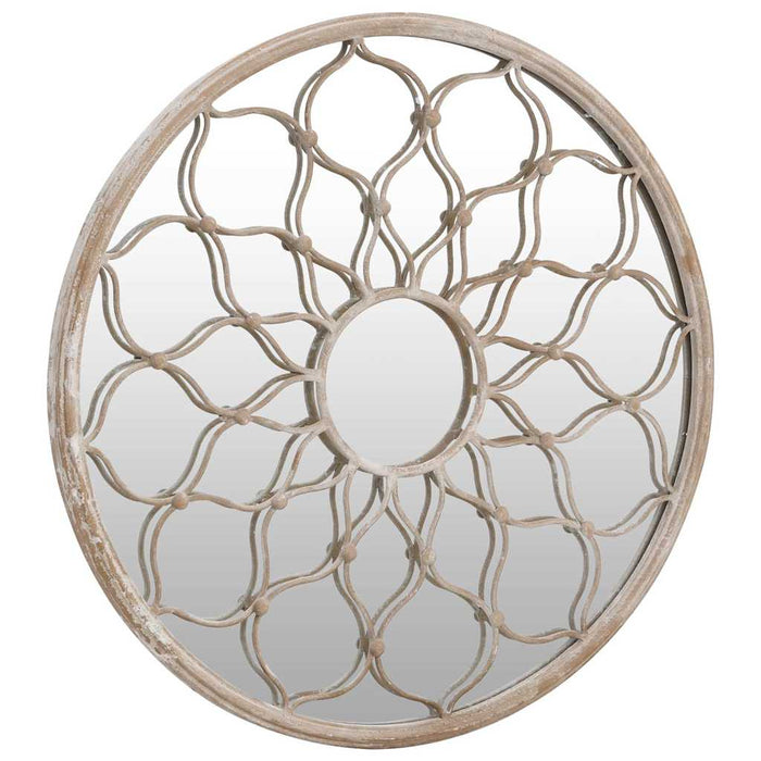 Oglindă, nisipiu, 40x3 cm, fier, rotundă, utilizare în interior - WALTI WALTI