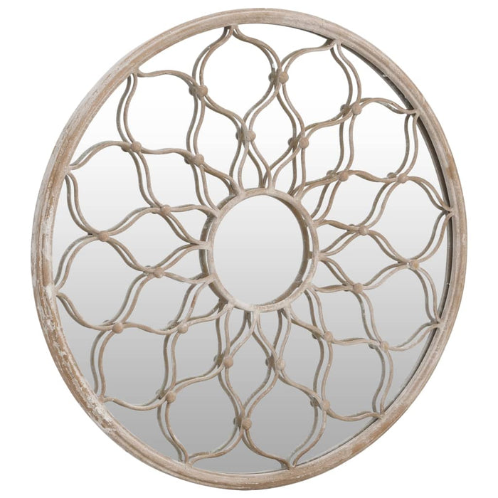 Oglindă,rotundă,nisip,60x3 cm,fier,pentru utilizare în interior - WALTI WALTI