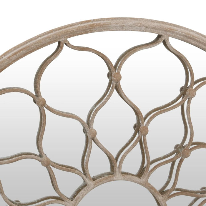 Oglindă,rotundă,nisip,60x3 cm,fier,pentru utilizare în interior - WALTI WALTI