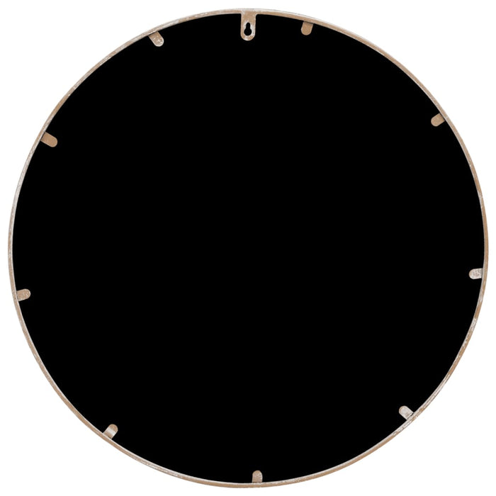 Oglindă rotundă,nisip,40x2,5 cm,fier, utilizare în interior - WALTI WALTI
