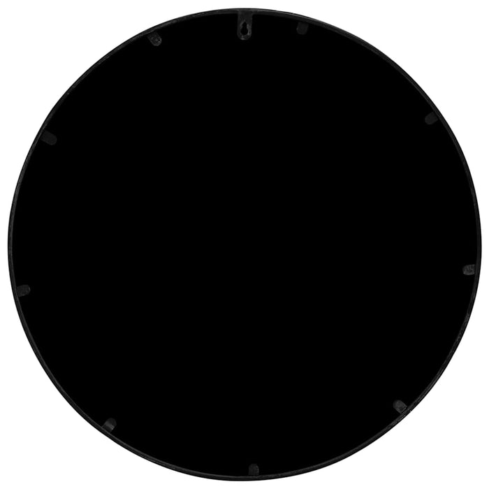 Oglindă rotundă,negru,60x2,5 cm,fier, utilizare în interior WALTI