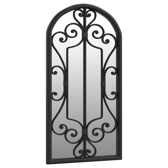 Oglindă,negru, 70x30 cm,fier, pentru utilizare în interior - WALTI WALTI