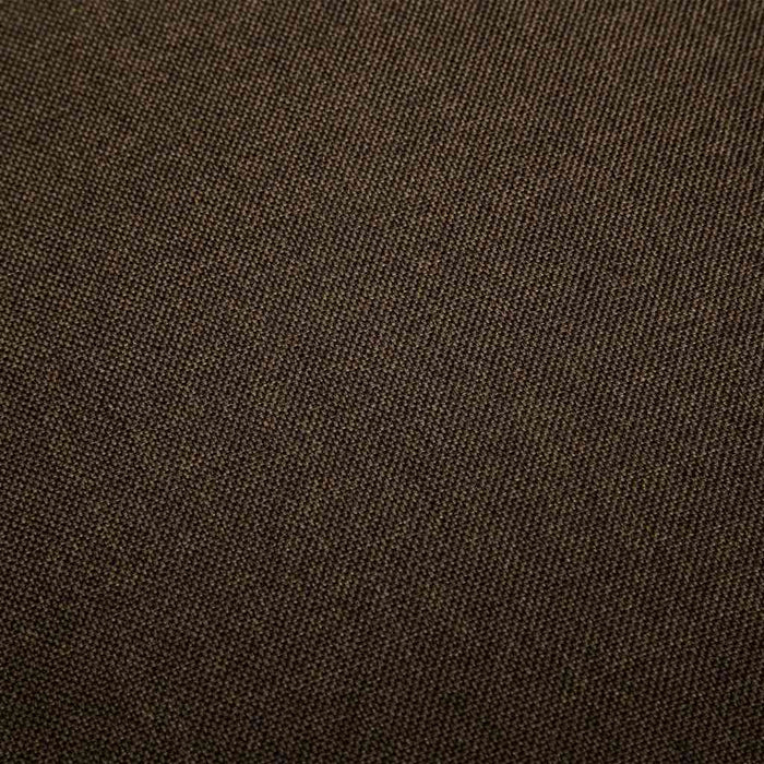 Scaun de masă pivotant, maro închis, material textil WALTI