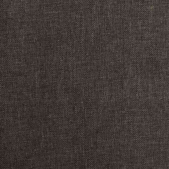 Scaune de masă pivotante, 4 buc., maro închis, material textil WALTI