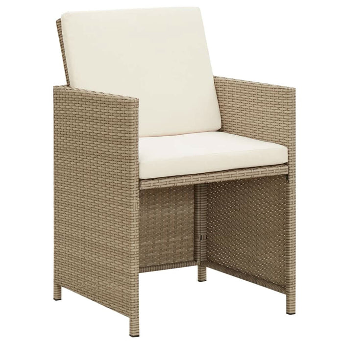 Set mobilier de grădină cu perne, 3 piese, bej - WALTI WALTI