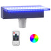 Deversor de cascadă cu LED-uri RGB, acrilic, 30 cm - WALTI WALTI