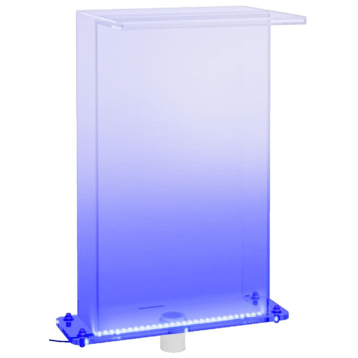 Fântână de piscină cu LED-uri RGB, acril, 51 cm - WALTI WALTI