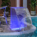 Fântână de piscină cu LED-uri RGB, acril, 51 cm - WALTI WALTI