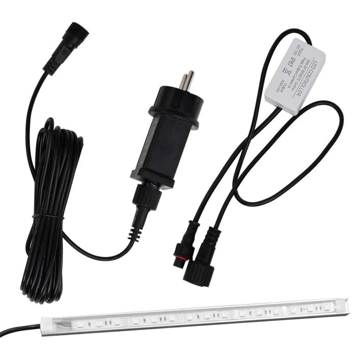 Fântână de piscină cu LED-uri RGB, acril, 50 cm WALTI