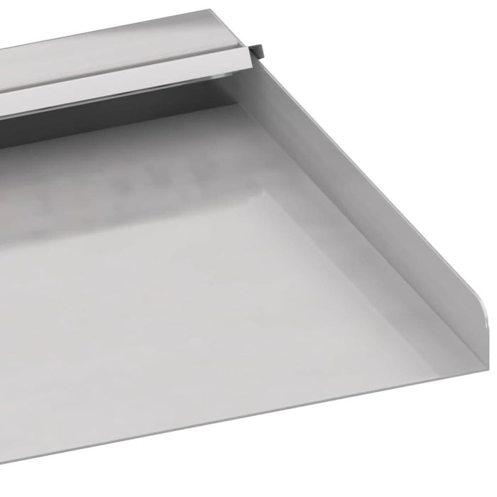 Deversor de cascadă cu LED-uri RGB, 30 cm, oțel inoxidabil - WALTI WALTI