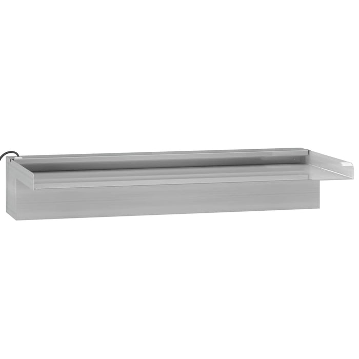 Deversor de cascadă cu LED-uri RGB, 45 cm, oțel inoxidabil - WALTI WALTI