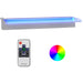 Deversor de cascadă cu LED-uri RGB, 60 cm, oțel inoxidabil - WALTI WALTI