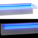 Deversor de cascadă cu LED-uri RGB, 90 cm, oțel inoxidabil - WALTI WALTI