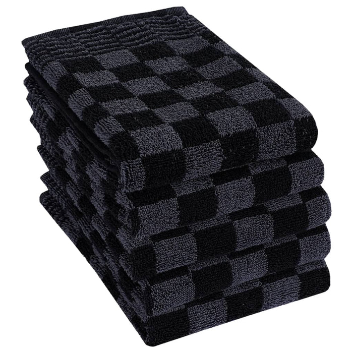 Set de prosoape, 20 buc., negru și gri, bumbac - WALTI WALTI