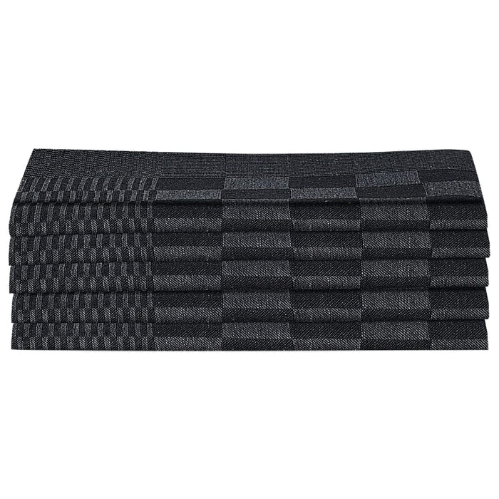 Set de prosoape, 20 buc., negru și gri, bumbac - WALTI WALTI