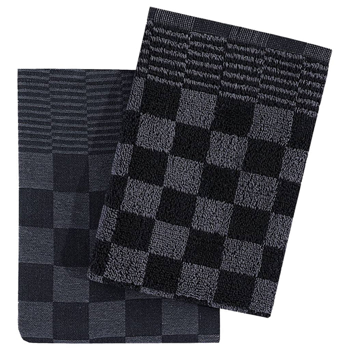 Set de prosoape, 20 buc., negru și gri, bumbac - WALTI WALTI
