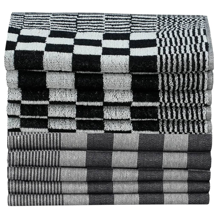 Set de prosoape, 50 buc., negru și alb, bumbac - WALTI WALTI