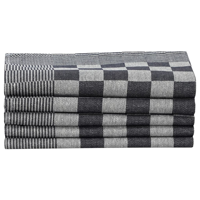 Set de prosoape, 50 buc., negru și alb, bumbac - WALTI WALTI