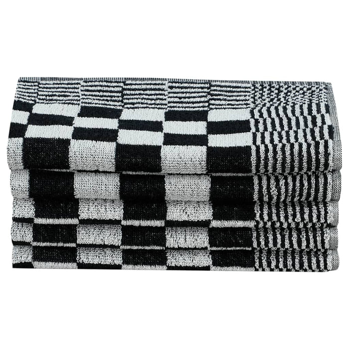 Set de prosoape, 50 buc., negru și alb, bumbac - WALTI WALTI