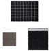 Set de prosoape, 12 buc., negru, bumbac - WALTI WALTI