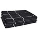 Set de prosoape, 12 buc., negru, bumbac - WALTI WALTI