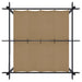 Pavilion de grădină, acoperiș retractabil, gri taupe, 3x3 m - WALTI WALTI