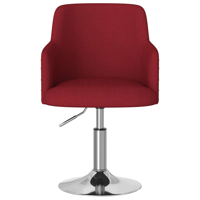 Scaun de bucătărie, roșu vin, material textil WALTI
