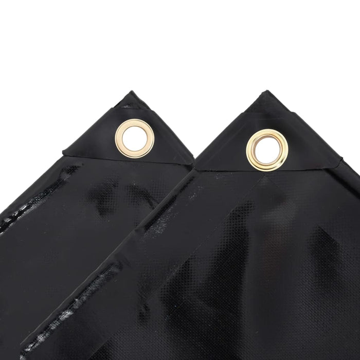 Prelată, negru, 3x4 m, 650 g/m² WALTI