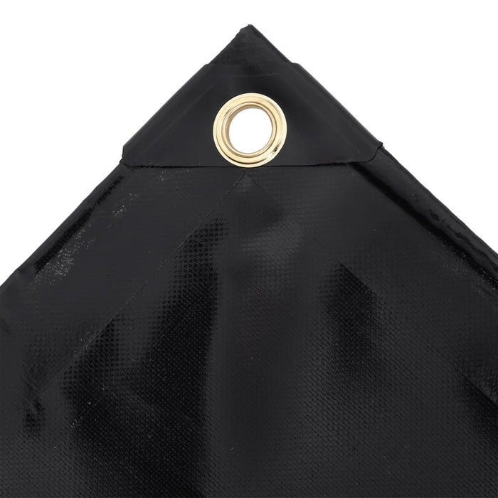 Prelată, negru, 1,5x6 m, 650 g/m² WALTI