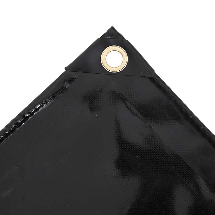 Prelată, negru, 3,5x2,5 m, 650 g/m² WALTI