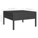 Set mobilier de grădină cu perne, 14 piese, negru, poliratan - WALTI WALTI
