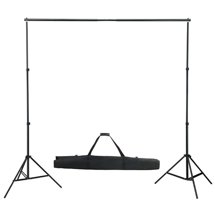 Kit studio foto cu set de lumină și fundal WALTI