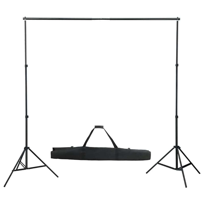 Set studio foto cu set de lumini, fundal și reflector WALTI