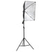 Set studio foto cu lampă softbox, fundal și reflector - WALTI WALTI