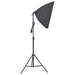 Set studio foto cu lampă softbox, fundal și reflector - WALTI WALTI