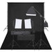 Kit studio foto cu set de lumini și fundal - WALTI WALTI