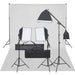 Kit studio foto cu set de lumină și fundal - WALTI WALTI
