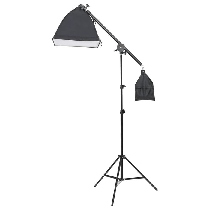Kit studio foto cu set de lumină și fundal - WALTI WALTI