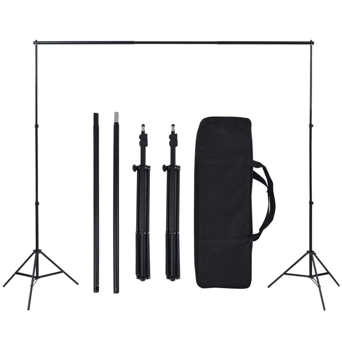 Set studio foto cu set de lumini, fundal și reflector - WALTI WALTI