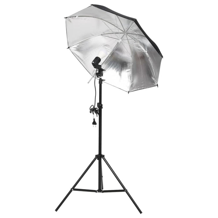 Kit studio foto cu set de lumină și fundal - WALTI WALTI